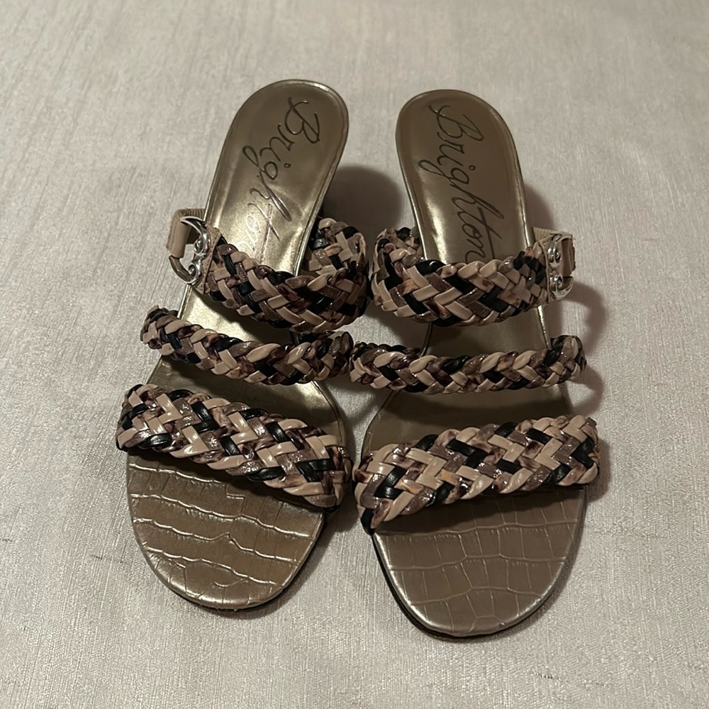 Brighton Open Toed Heeled Sandals